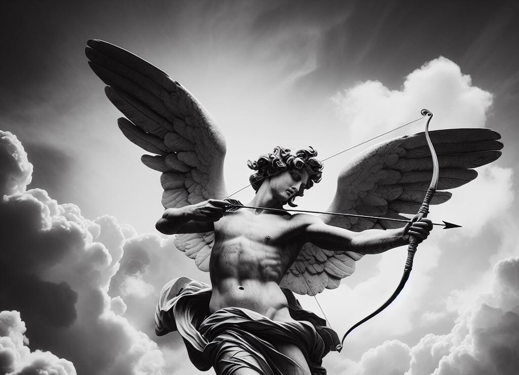 Bild von Eros, dem Gott der Liebe